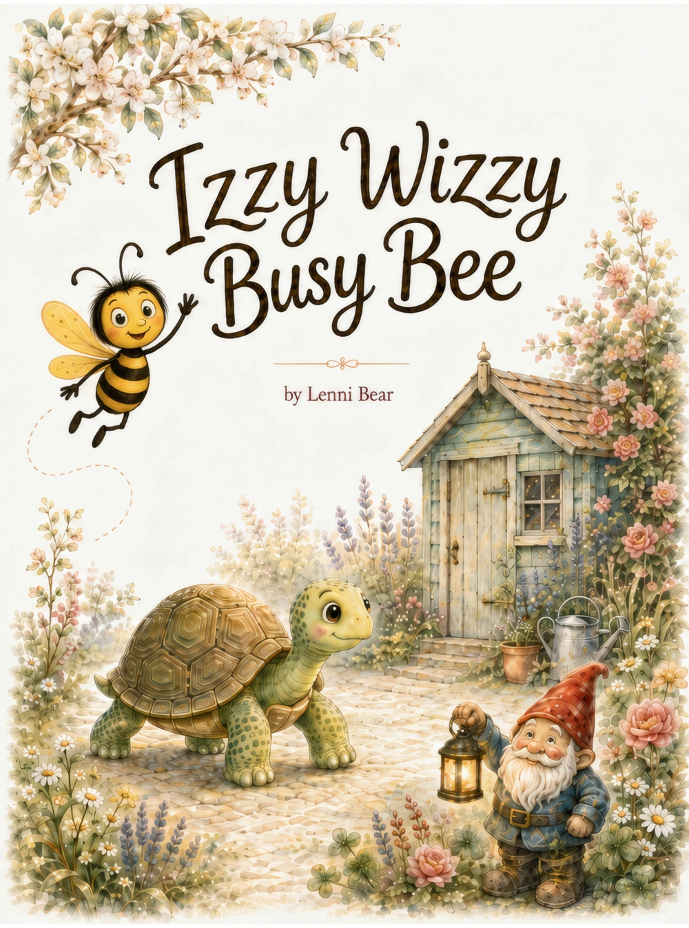 Izzy Wizzy Busy Bee, by Lenni Bear, book cover