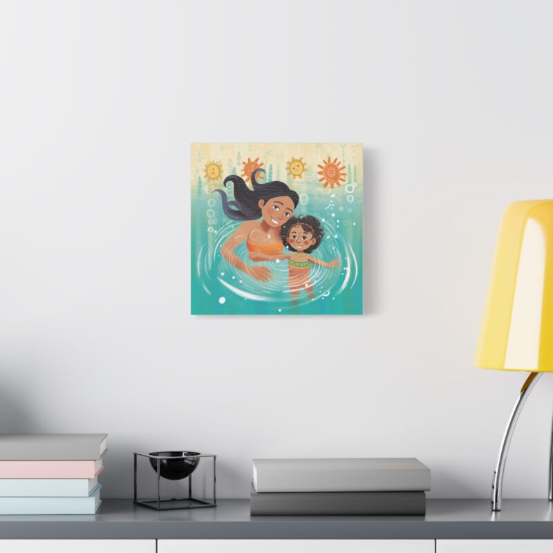 Often we go swimming! Canvas Gallery Wrap - Image 3