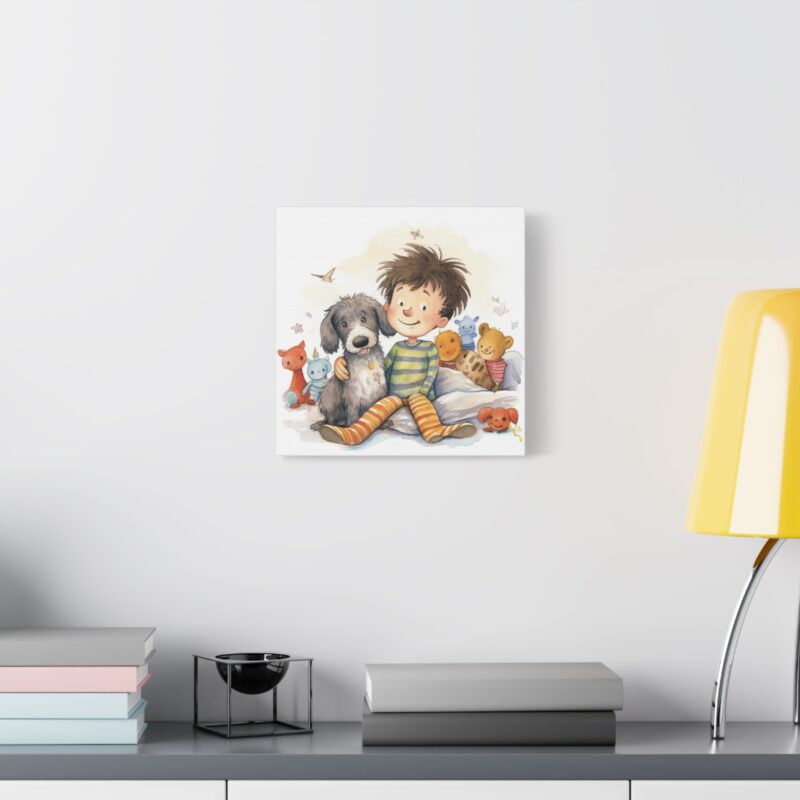 He's family not a pet! Canvas Gallery Wrap - Image 3