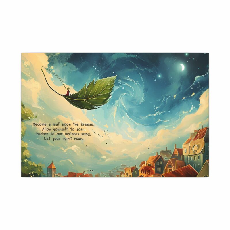 Whimsical Breeze: A Journey of Spirit and Song.  Matte Canvas, Stretched, 0.75" - Image 13