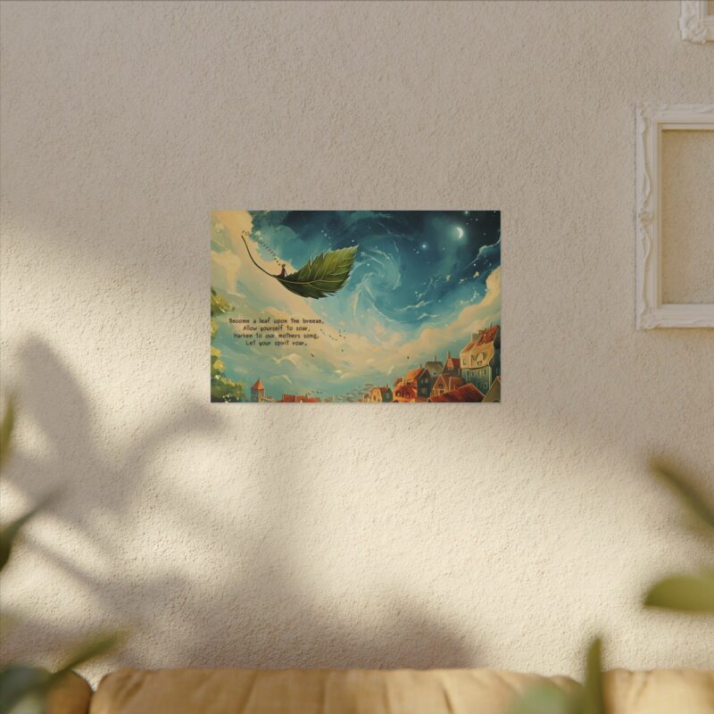 Whimsical Breeze: A Journey of Spirit and Song.  Matte Canvas, Stretched, 0.75" - Image 15