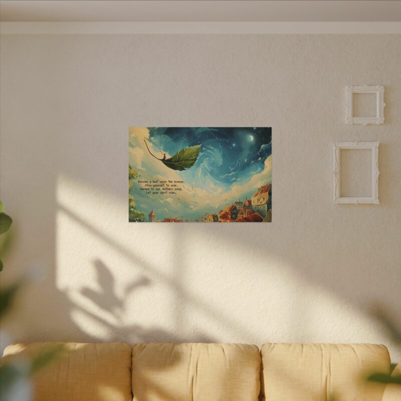 Whimsical Breeze: A Journey of Spirit and Song.  Matte Canvas, Stretched, 0.75" - Image 7
