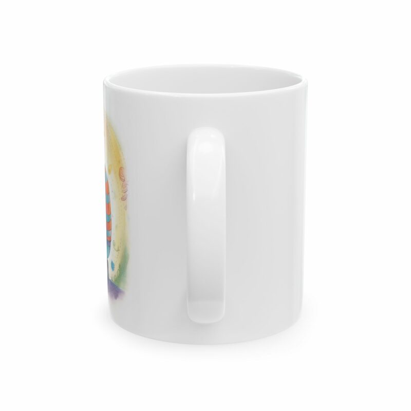 This is why I love my dad! Ceramic Mug 11oz - Image 3