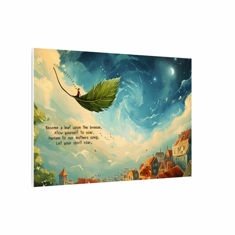 Whimsical Breeze: A Journey of Spirit and Song.  Matte Canvas, Stretched, 0.75" - Image 10