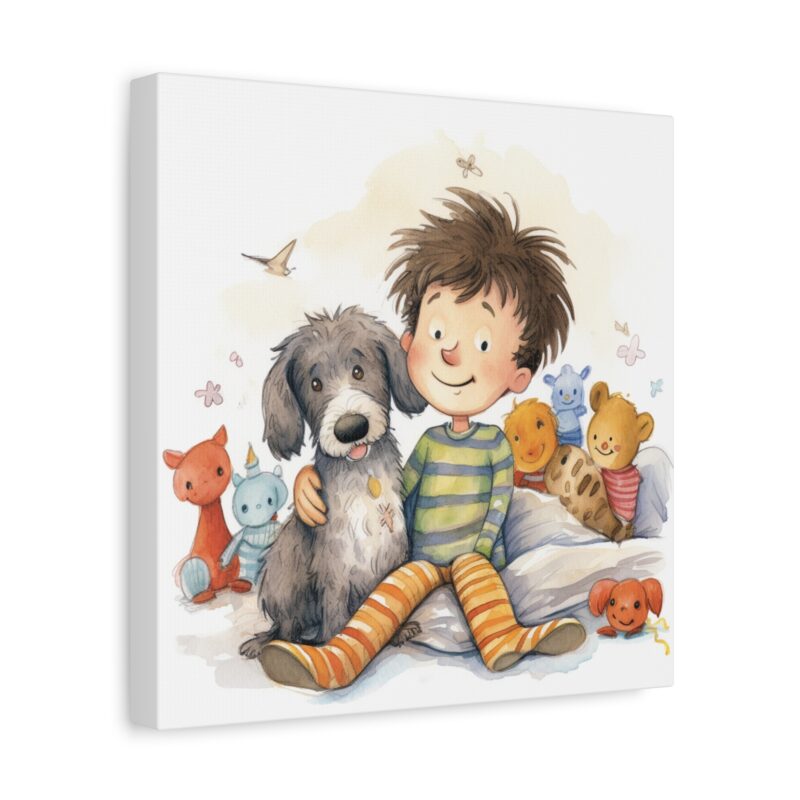 He's family not a pet! Canvas Gallery Wrap - Image 2