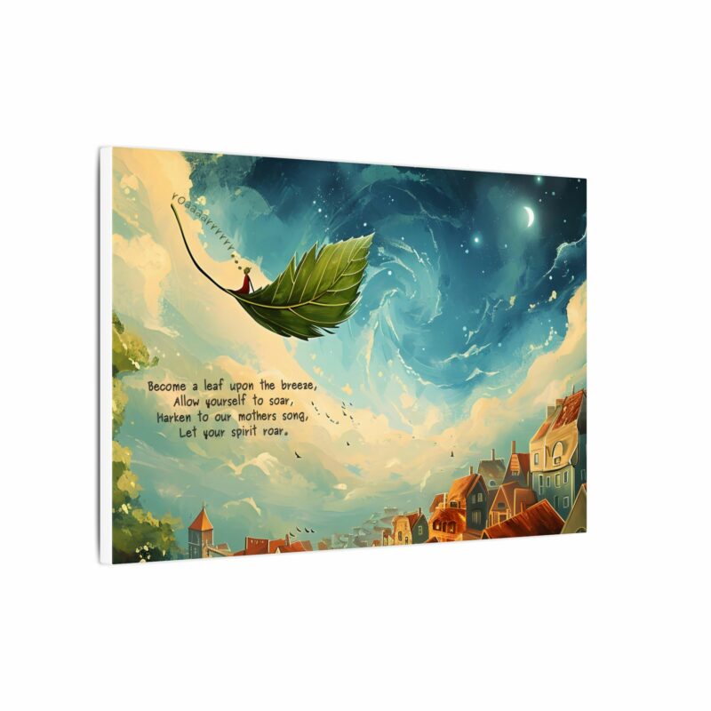 Whimsical Breeze: A Journey of Spirit and Song.  Matte Canvas, Stretched, 0.75" - Image 14